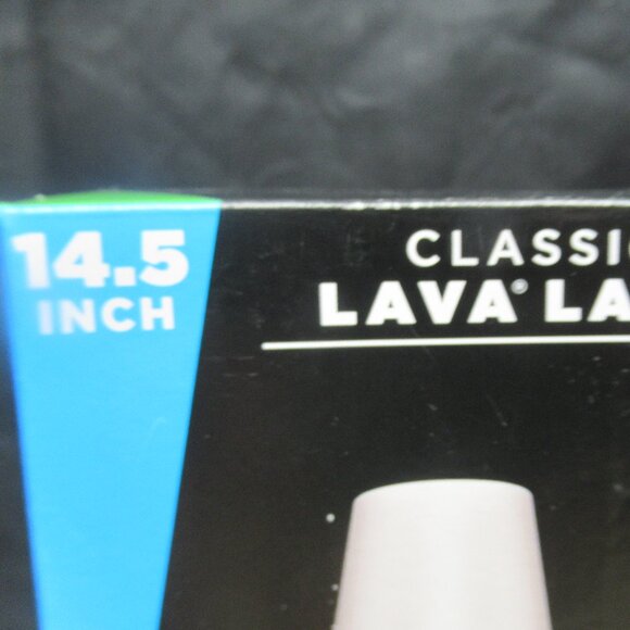 Classic Lava Lamp 14.5" Green and Blue - Picture 4 of 6